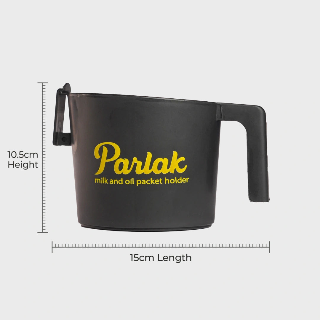 Milk and oil packet holder