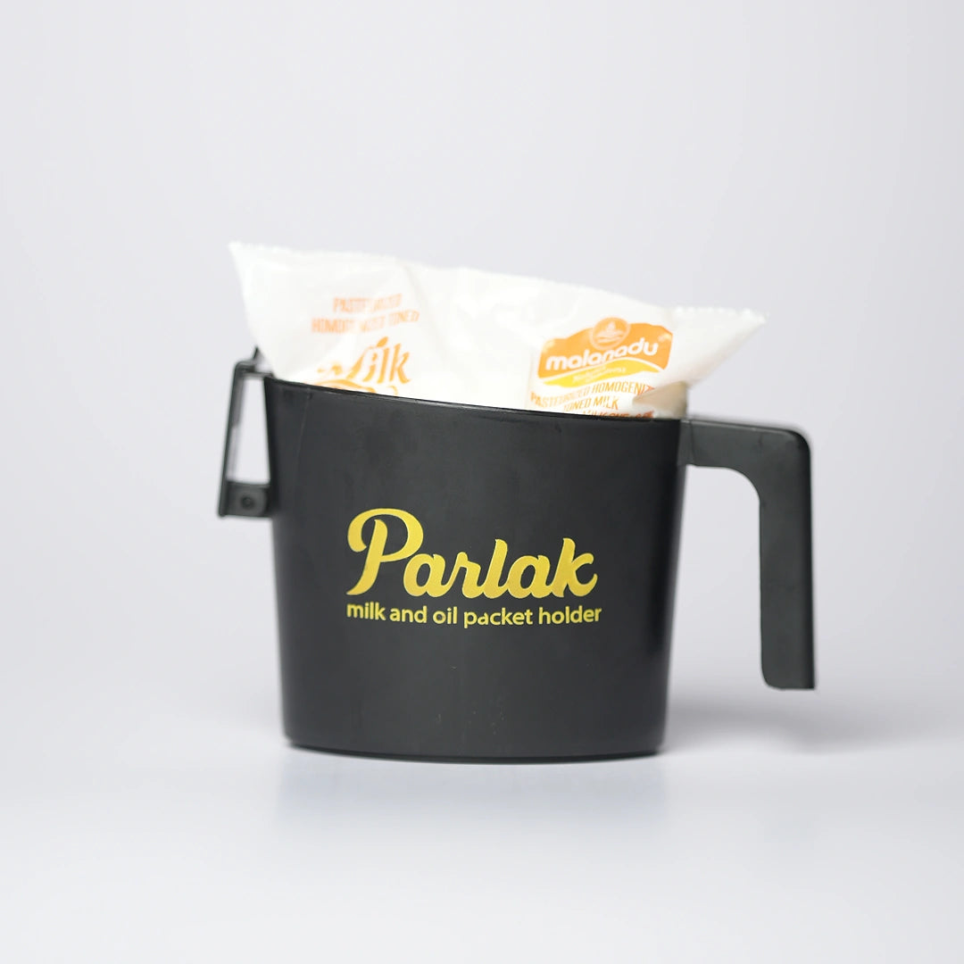Milk and oil packet holder